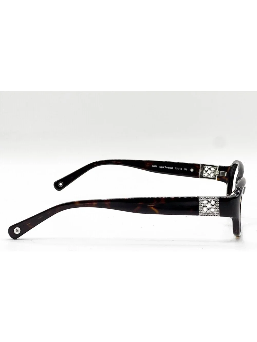 Coach Hc 6007B 5001 Dark Tortoise Authentic Eyeglasses 52-16-135